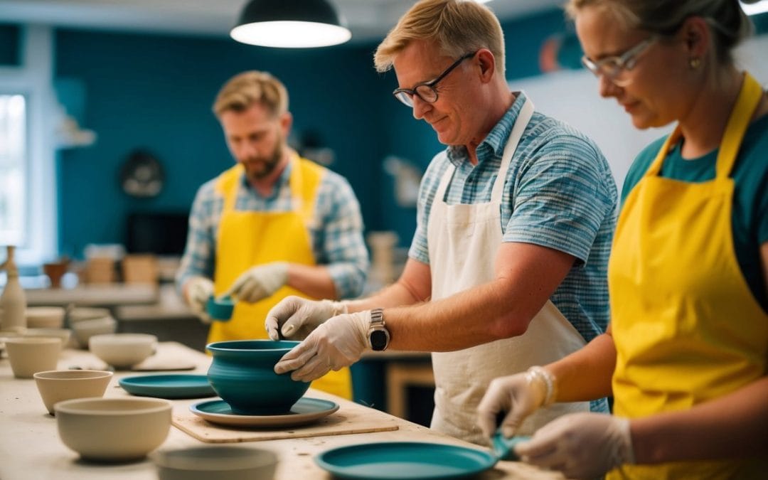 Oplev kreativitet på et keramikkursus i Sverige