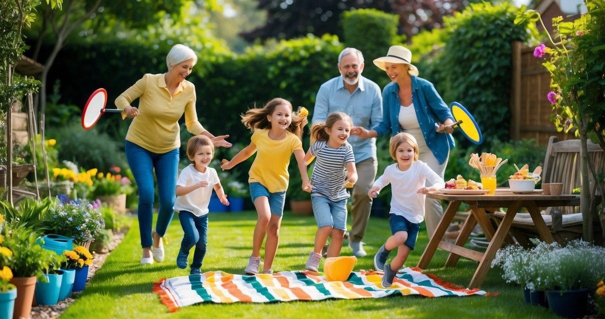 Sjove aktiviteter til haven for hele familien